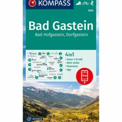 KOMPASS WANDERKARTE 040 BAD GASTEIN, BAD HOFGASTEIN