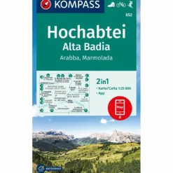 KOMPASS WANDERKARTE 652 HOCHABTEI