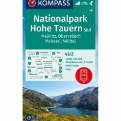 KOMPASS WANDERKARTE 49 NATIONALPARK HOHE TAUERN SÜD