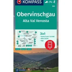 KOMPASS WANDERKARTE 041 OBERVINSCHGAU