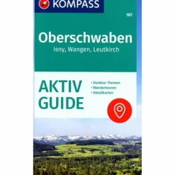 KOMPASS WANDERKARTE 187 OBERSCHWABEN, ISNY, WANGEN
