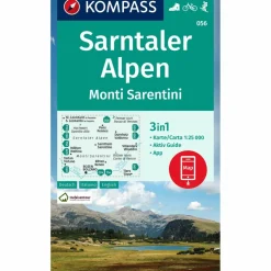 KOMPASS WANDERKARTE 056 SARNTAL, MONTI SARENTINI 1:25T