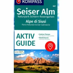 KOMPASS WANDERKARTE 067 SEISER ALM, SCHLERN-ROSENGARTEN