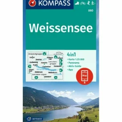 KOMPASS WANDERKARTE 060 WEISSENSEE 1:25.000