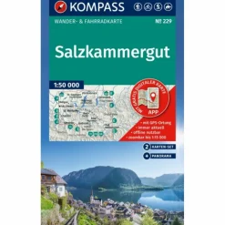 KOMPASS WANDERKARTEN-SET 229 SALZKAMMERGUT (2 KARTEN)