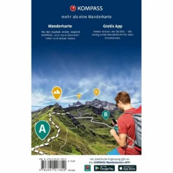 KOMPASS WANDERKARTEN-SET 228 WIENER HAUSBERGE, SCHNEEBERG