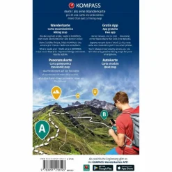 KOMPASS WANDERKARTEN-SET 697 GARDASEE UND UMGEBUNG