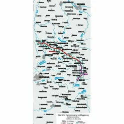 KOMPASS WANDER-TOURENKARTE HERMANNSWEG UND EGGEWEG
