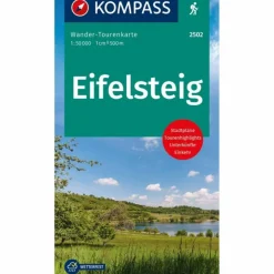 KOMPASS WANDER-TOURENKARTE EIFELSTEIG 1:50.000