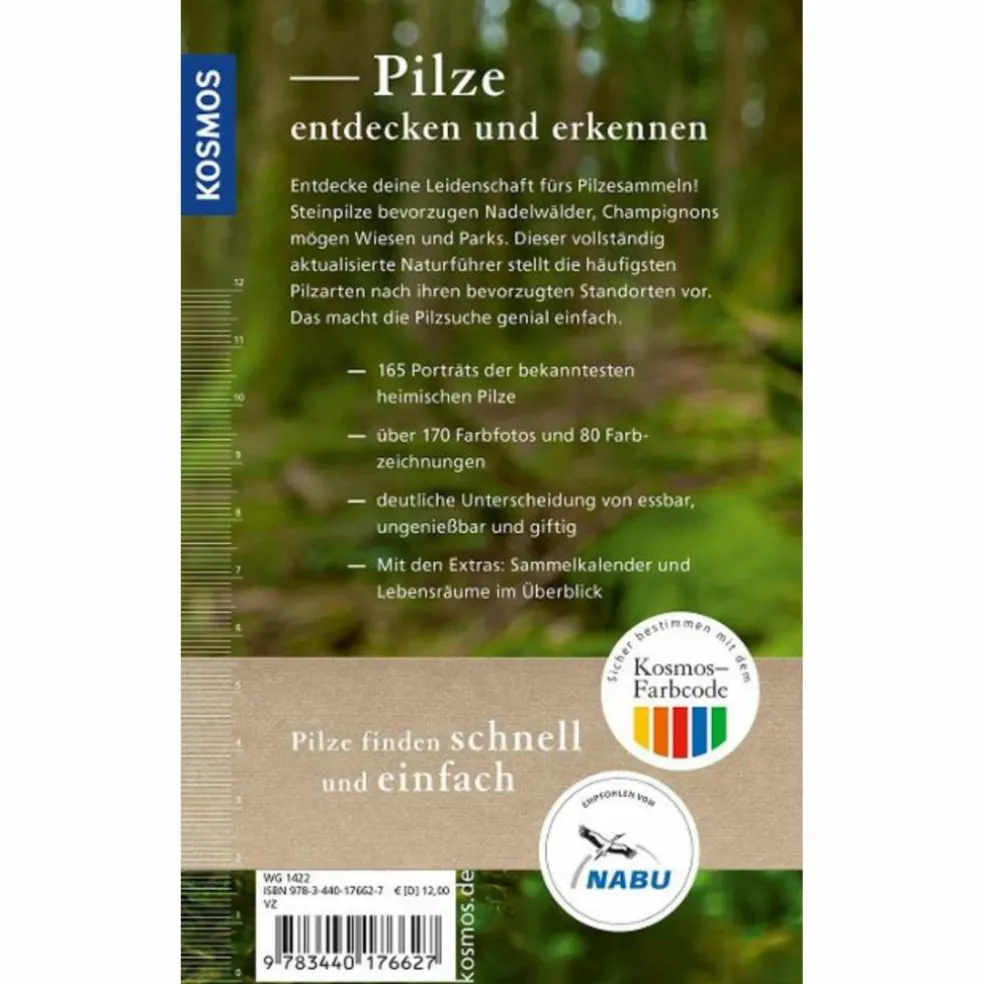 KOSMOS PILZFÜHRER FÜR UNTERWEGS - Pilz-Ratgeber