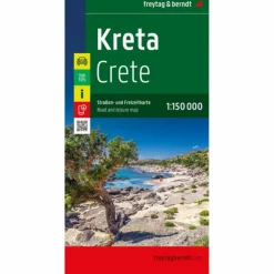 KRETA, STRAßEN- UND FREIZEITKARTE 1:150.000, FREYTAG & BERND - Straßenkarte