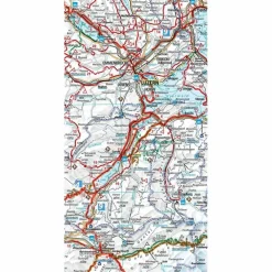 KUF SCHWEIZ RADREISEKARTE 1 : 301 000 - Wanderkarte
