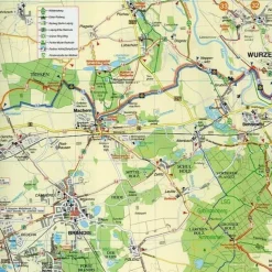 ÖKUMENISCHER PILGERWEG GÖRLITZ-VACHA - Wanderkarte