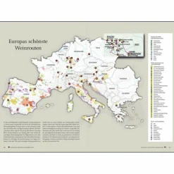 KUNTH EUROPAS SCHÖNSTE WEINROUTEN - Bildband