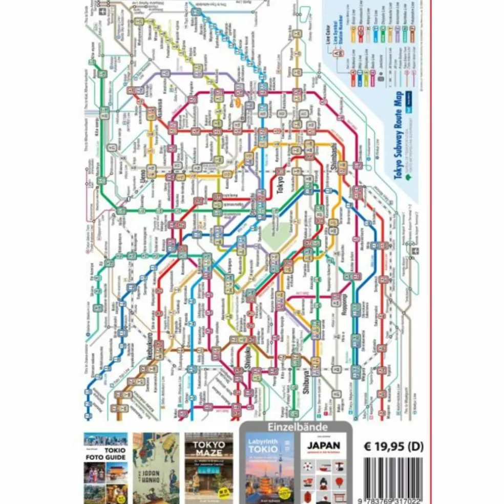 LABYRINTH TOKIO - 42 TOUREN UND JAPAN SCHRITT FÜR SCHRITT - Reiseführer