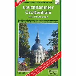 LAUCHHAMMER, GROßENHAIN UND UMGEBUNG 1:50.000 - Wanderkarte