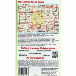 LAUCHHAMMER, GROßENHAIN UND UMGEBUNG 1:50.000 - Wanderkarte