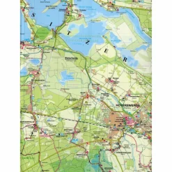 LAUSITZER SEENLAND 1:50000 - Wanderkarte