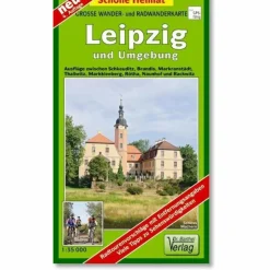 LEIPZIG UND UMGEBUNG 1 : 50 000 WANDERKA - Wanderkarte