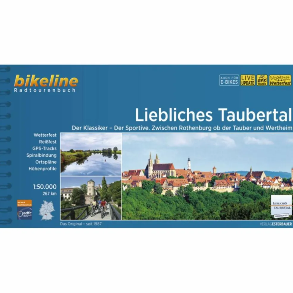 LIEBLICHES TAUBERTAL - Radwanderführer