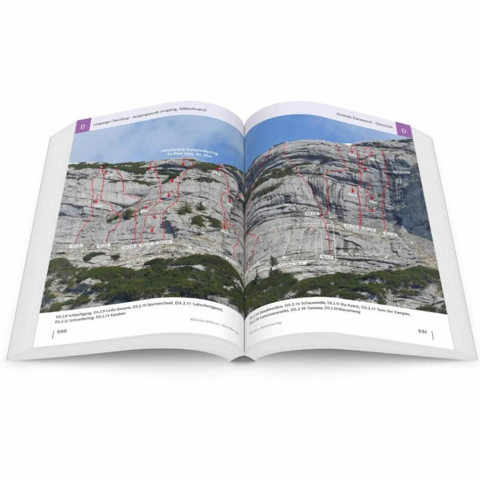 LOFERER UND LEOGANGER STEINBERGE - Kletterführer