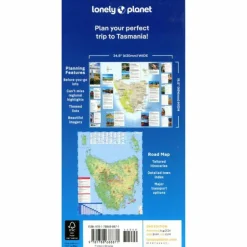 LONELY PLANET TASMANIA PLANNING MAP - Straßenkarte