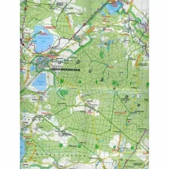 LUTHERSTADT WITTENBERG - DÜBENER HEIDE - Fahrradkarte