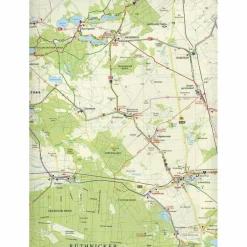 LÖWENBERGER LAND UND UMGEBUNG - Wanderkarte