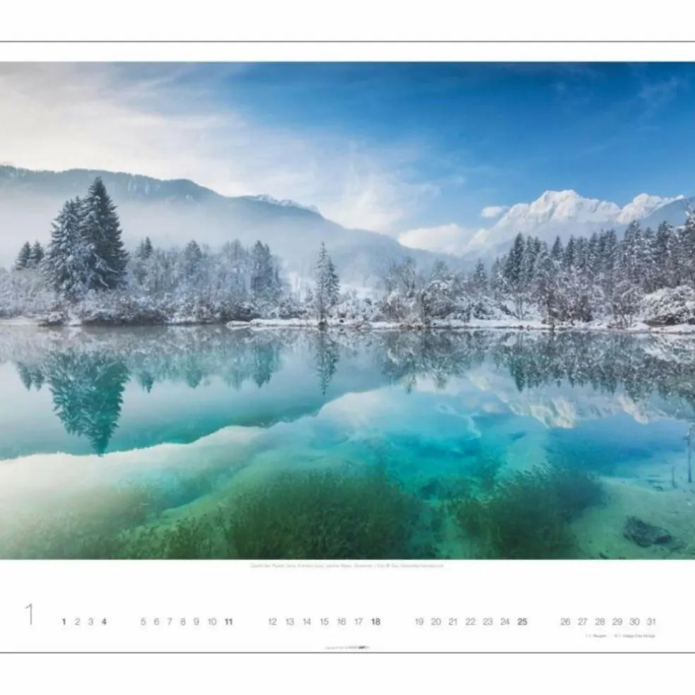 MAGISCHE LANDSCHAFTEN 2026 - Kalender