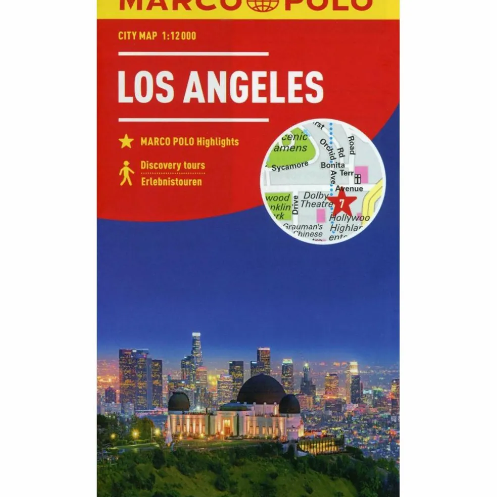 MARCO POLO CITYPLAN LOS ANGELES 1:12 000 - Stadtplan