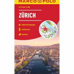 MARCO POLO CITYPLAN ZÜRICH 1:12.000 - Stadtplan