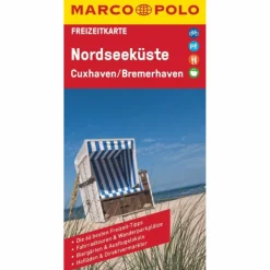 MARCO POLO FREIZEITKARTE DEUTSCHLAND BLATT 06 NORDSEEKÜSTE - Straßenkarte