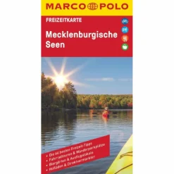 MARCO POLO FREIZEITKARTE 8 MECKLENBURGISCHE SEEN 1:100.000