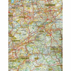 MARCO POLO KARTE DEUTSCHLAND BLATT 5 NRW - Straßenkarte