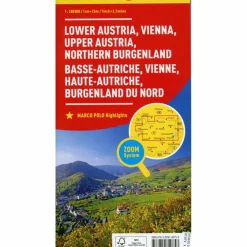 MARCO POLO REGIONALKARTE ÖSTERREICH BLAT - Straßenkarte