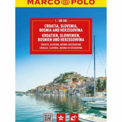 MARCO POLO REISEATLAS KROATIEN, SLOWENIEN, BOSNIEN