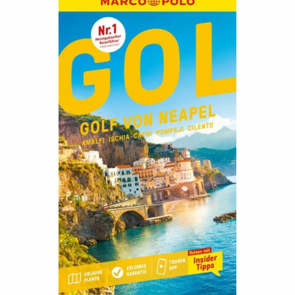 MARCO POLO REISEFÜHRER GOLF VON NEAPEL, AMALFI, ISCHIA