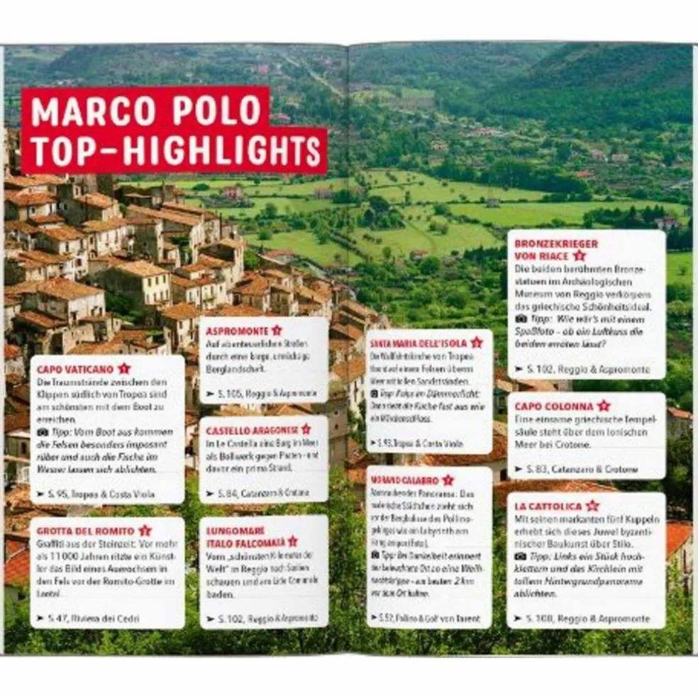 MARCO POLO REISEFÜHRER KALABRIEN