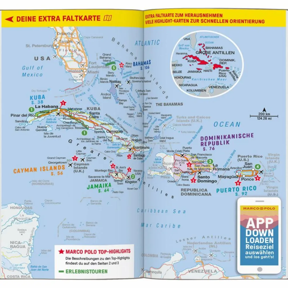 MARCO POLO REISEFÜHRER KARIBIK, GROßE ANTILLEN