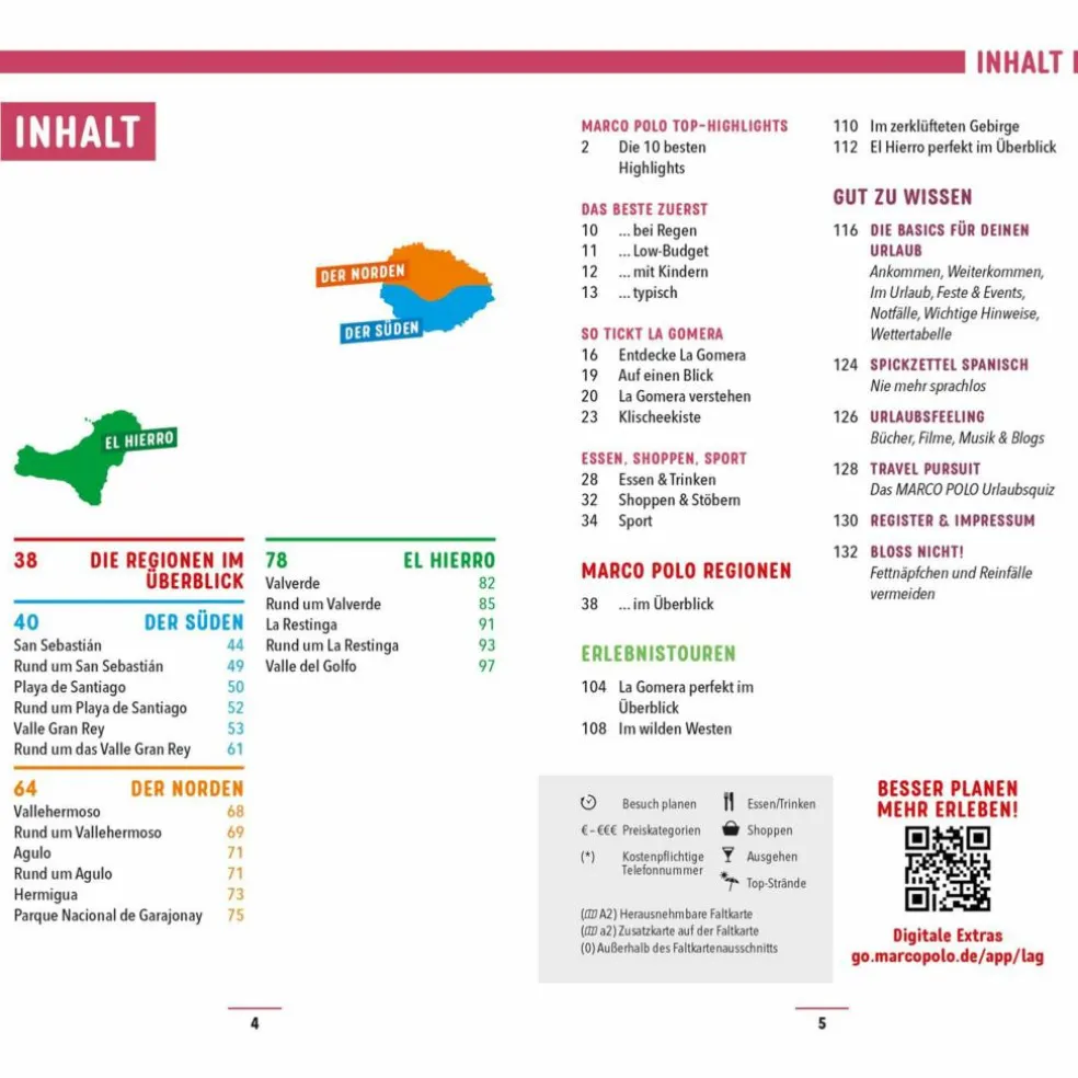 MARCO POLO REISEFÜHRER LA GOMERA, EL HIERRO