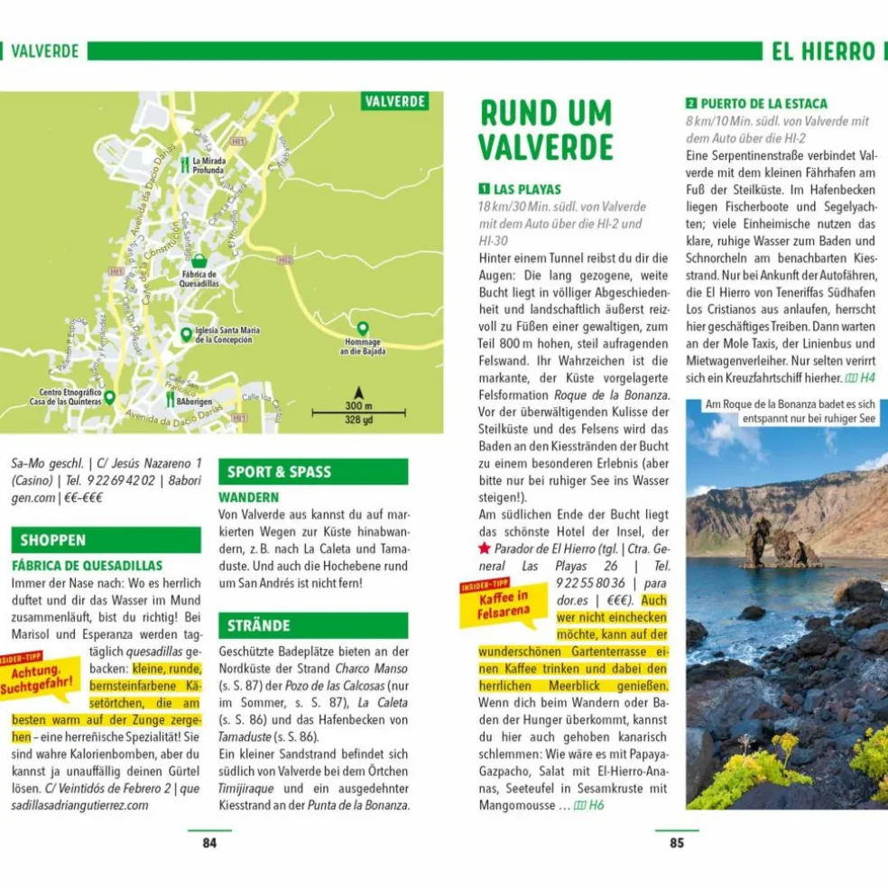 MARCO POLO REISEFÜHRER LA GOMERA, EL HIERRO