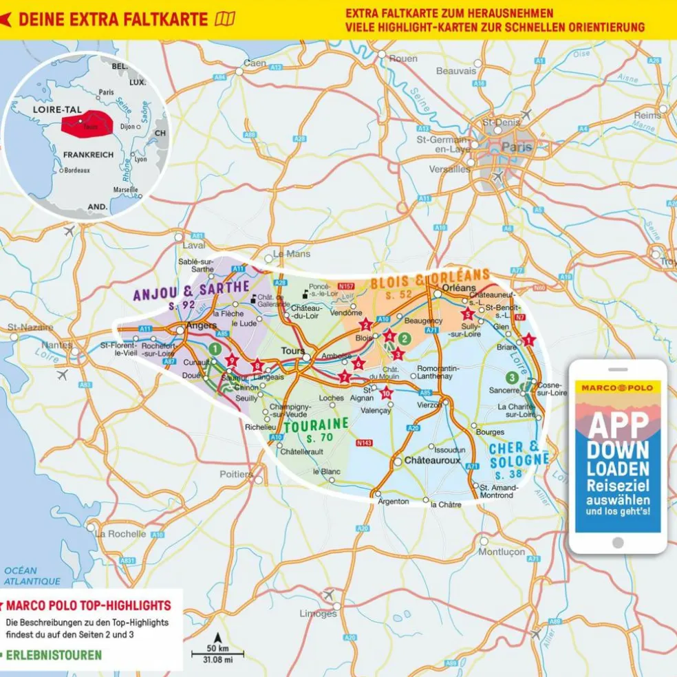 MARCO POLO REISEFÜHRER LOIRE-TAL