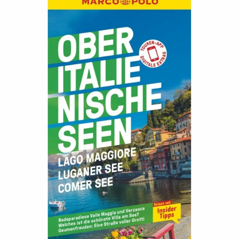 MARCO POLO REISEFÜHRER OBERITALIENISCHE SEEN, LAGO MAGGIORE