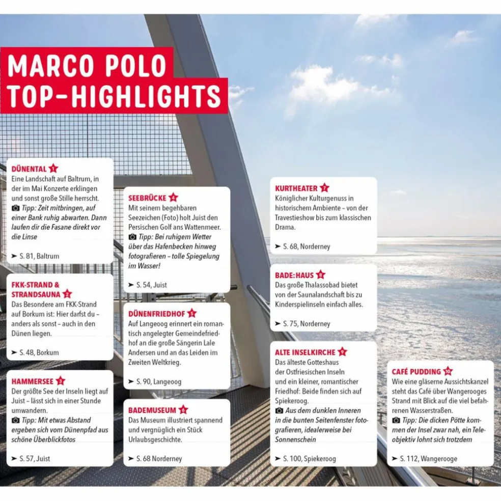 MARCO POLO REISEFÜHRER OSTFRIESISCHE INSELN