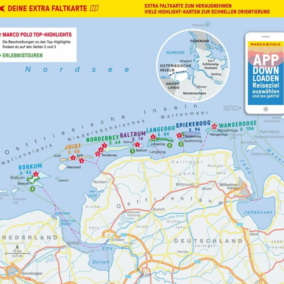 MARCO POLO REISEFÜHRER OSTFRIESISCHE INSELN