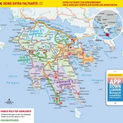 MARCO POLO REISEFÜHRER PELOPONNES