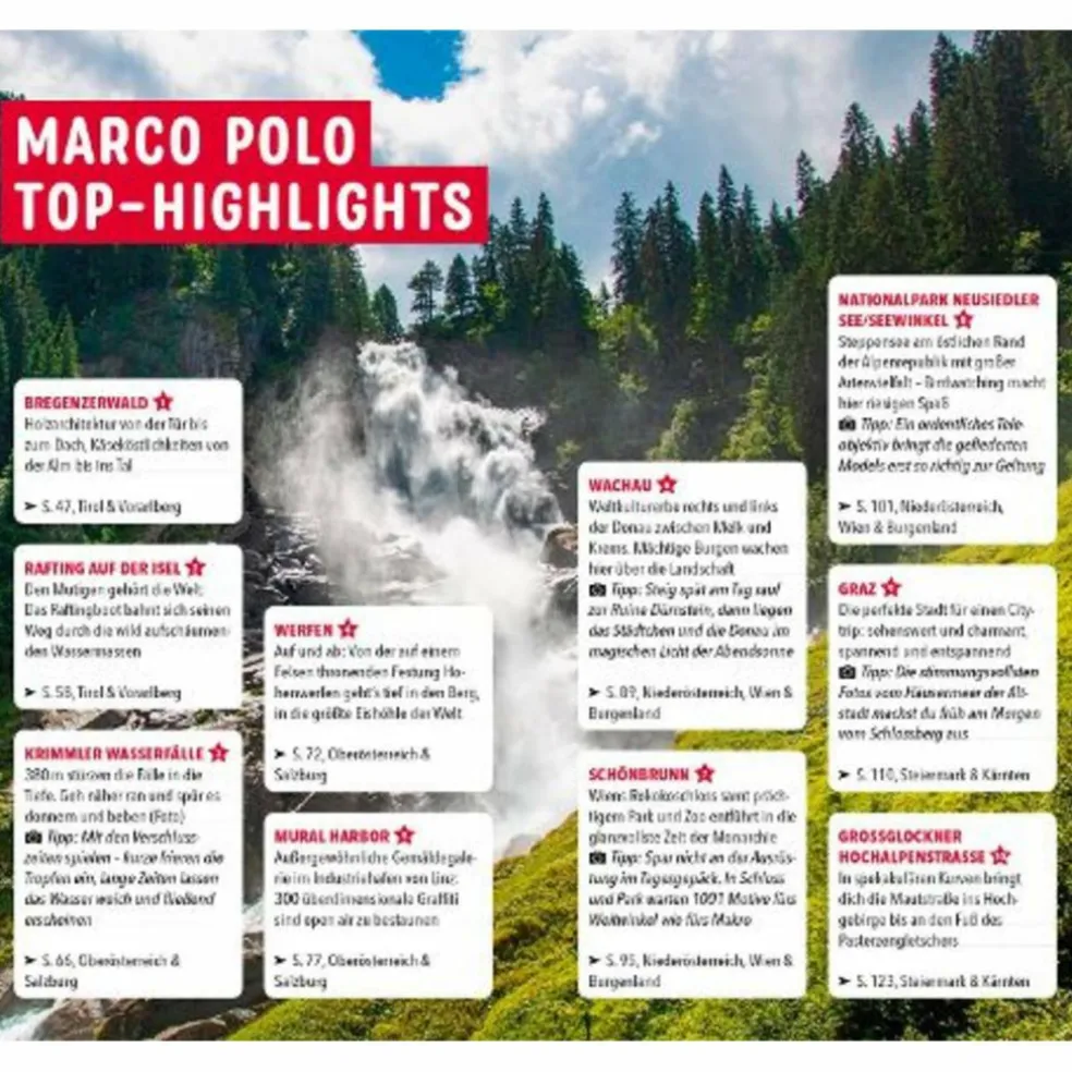 MARCO POLO REISEFÜHRER ÖSTERREICH