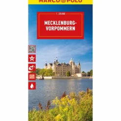 MARCO POLO REISEKARTE DEUTSCHLAND 02 MECKLENBURG-VORPOMMERN - Straßenkarte