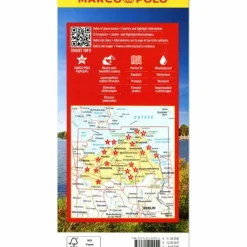 MARCO POLO REISEKARTE DEUTSCHLAND 02 MECKLENBURG-VORPOMMERN - Straßenkarte