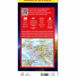 MARCO POLO REISEKARTE DIE WELT 1:30 MIO. - Karte